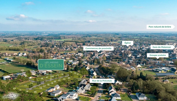 Programme immobilier neuf de 17 lots à Malansac (56220)