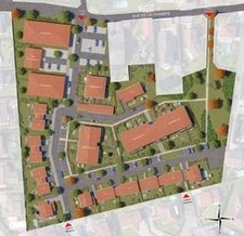 Programme immobilier neuf de 3 lots à Toussieu (69780)