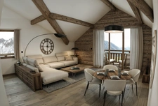 New real estate development of 14 units in Huez (38750)