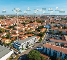 New real estate development of 15 units in Perpignan (66100)