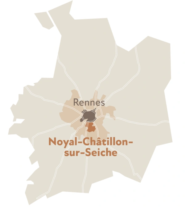 Programme immobilier neuf de 25 lots à Noyal-Châtillon-sur-Seiche (35230)