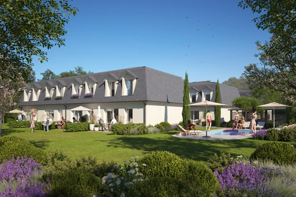 Programme immobilier neuf de 3 lots à Tourgéville (14800)