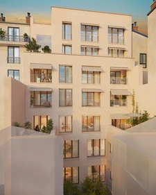 New real estate development of 16 units in Paris (75018)