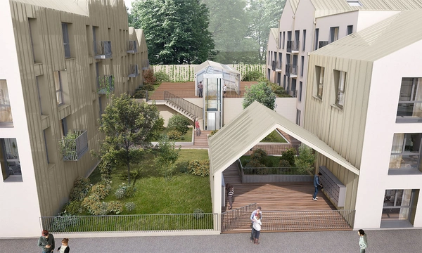 Programme immobilier neuf de 12 lots à Louviers (27400)
