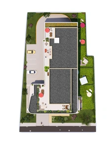 New real estate development of 4 units in Cluses (74300)
