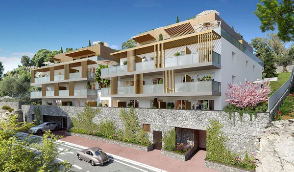 Programme immobilier neuf de 3 lots à Beausoleil (06240)