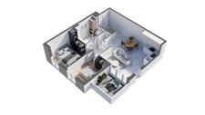 New real estate development of 4 units in Sathonay-Camp (69580)