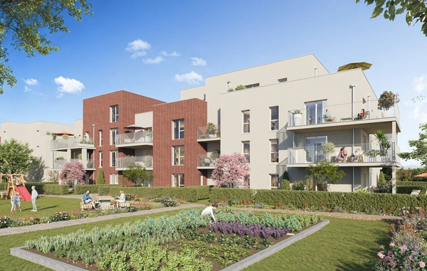 Programme immobilier neuf de 120 lots à Grigny (69520)
