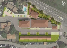 New real estate development of 4 units in Vic-la-Gardiole (34110)