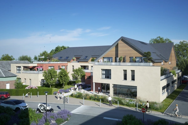 Programme immobilier neuf de 2 lots à Quincampoix (76230)