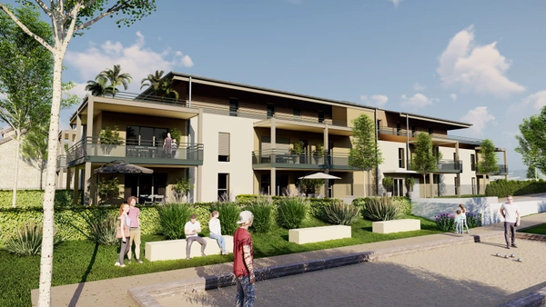 Programme immobilier neuf de 19 lots à Salaise-sur-Sanne (38150)