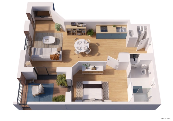 Programme immobilier neuf de 8 lots à Toulouse (31300)