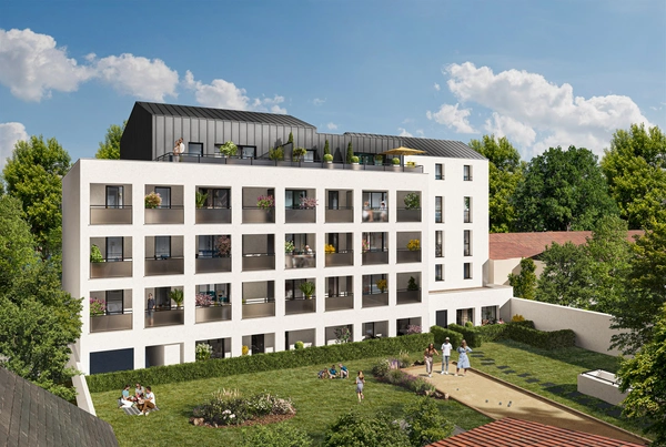Programme immobilier neuf de 6 lots à Nantes (44300)