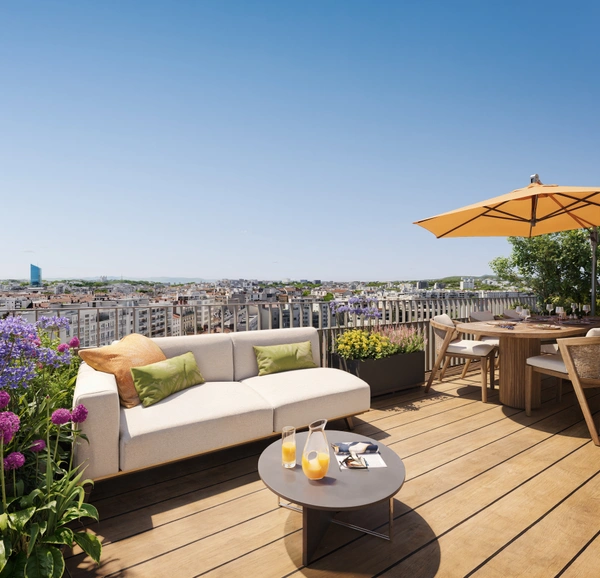 Programme immobilier neuf de 3 lots à Villeurbanne (69100)