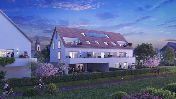 Programme immobilier neuf de 4 lots à Niederhausbergen (67207)