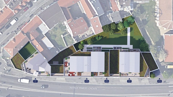 Programme immobilier neuf de 33 lots à Stains (93240)