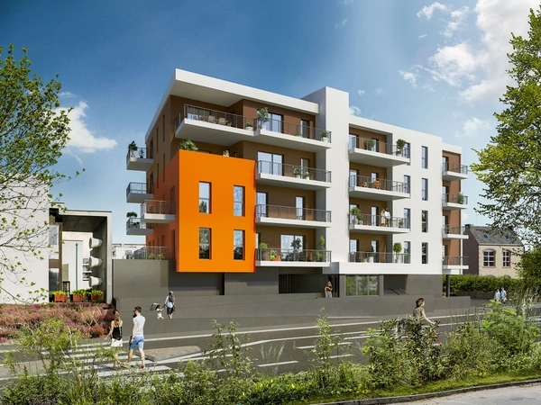 Programme immobilier neuf de 9 lots à La Forest-Landerneau (29800)