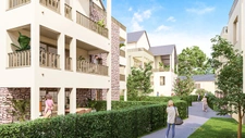 New real estate development of 32 units in L'Hermitage (35590)
