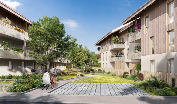 Programme immobilier neuf de 17 lots à Saint-Cergues (74140)