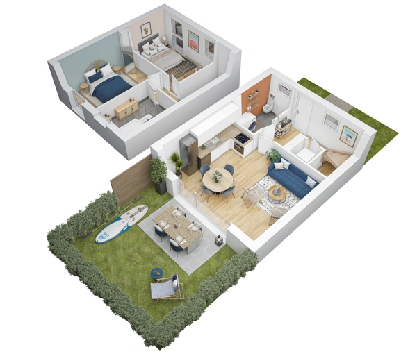 Programme immobilier neuf de 9 lots à Bray-Dunes (59123)