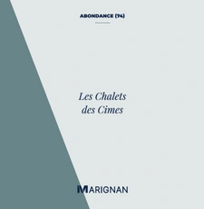Programme immobilier neuf de 16 lots à Abondance (74360)