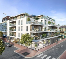 New real estate development of 4 units in Le Touquet-Paris-Plage (62520)