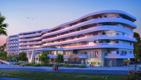 Programme immobilier neuf de 23 lots à Saint-Laurent-du-Var (06700)