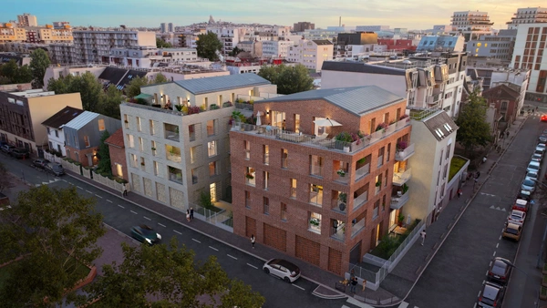Programme immobilier neuf de 2 lots à Saint-Ouen-sur-Seine (93400)