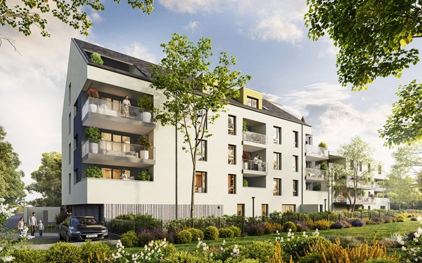 Programme immobilier neuf de 17 lots à Huningue (68330)