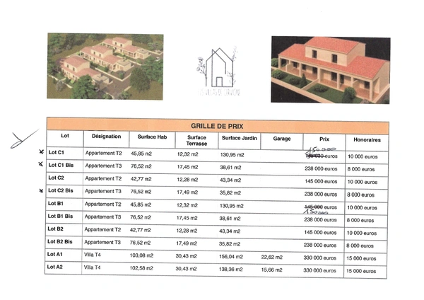 Programme immobilier neuf de 10 lots à Cervione (20221)