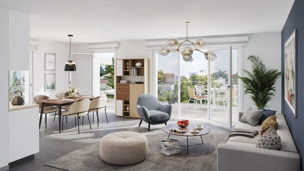 Programme immobilier neuf de 3 lots à Vitrolles (13127)