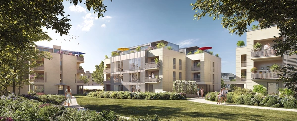 Programme immobilier neuf de 19 lots à Saint-Cyr-sur-Loire (37540)