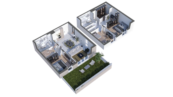 Programme immobilier neuf de 2 lots à Sathonay-Camp (69580)