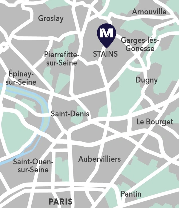 Programme immobilier neuf de 23 lots à Stains (93240)