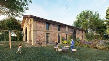 New real estate development of 3 units in Sainte-Eulalie (33560)