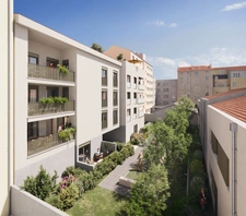New real estate development of 4 units in Villeurbanne (69100)