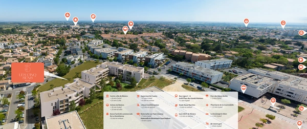 Programme immobilier neuf de 4 lots à Béziers (34500)