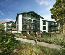 Programme immobilier neuf de 3 lots à Bidart (64210)