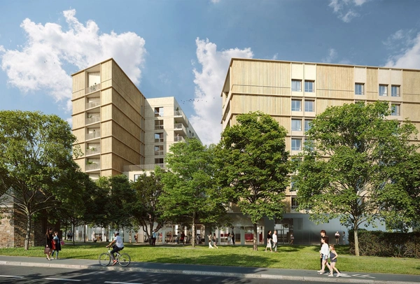 Programme immobilier neuf de 73 lots à Rennes (35000)