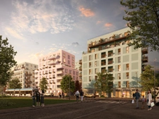 New real estate development of 46 units in Colombes (92700)
