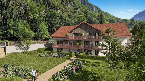 Programme immobilier neuf de 18 lots à Duingt (74410)