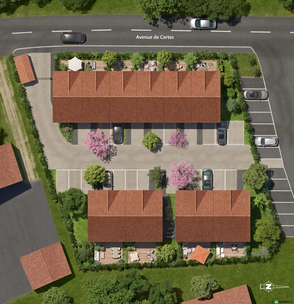 Programme immobilier neuf de 3 lots à Audenge (33980)
