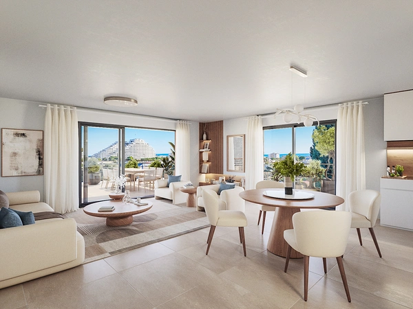 Programme immobilier neuf de 7 lots à Villeneuve-Loubet (06270)