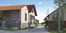 New real estate development of 3 units in Bons-en-Chablais (74890)