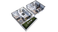 New real estate development of 4 units in Sathonay-Camp (69580)
