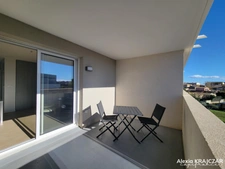 A VENDRE - Studio 24,80m² - Meublé - Terrasse - Place de parking couverte - Résidence de tourisme, SERIGNAN (34) 