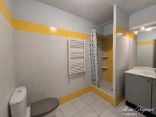 A VENDRE - Appartement T2, 38,56m² Carrez - 1 chambre - Jardin de 42m² - Place de parking privative - Résidence sécurisée - Vendu loué - BÉZIERS, quartier Pech de la Galinière (34)
