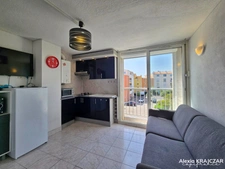 A VENDRE, studio cabine de 25m² - si souhaité vendu meublé - place de parking privée - résidence le Colisée - Le CAP D'AGDE (34)