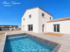 A VENDRE - Maison - 156m² - T6 - 4 chambres - Garage - Terrasse, jardin et piscine - CESSENON-SUR-ORB (34)