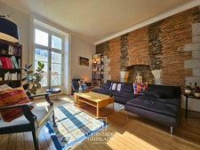 T4 de 110 m² ( 3 chambres ) – Charme de l’ancien rénové – Quartier Graslin, Nantes